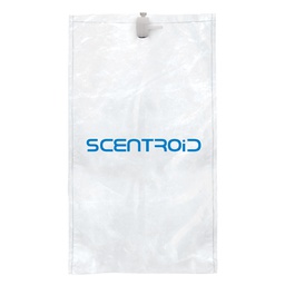 [BGD3-PP] 3L Tedlar 2mil Gas Sampling Bag with 2-in-1 Polypropylene Fitting